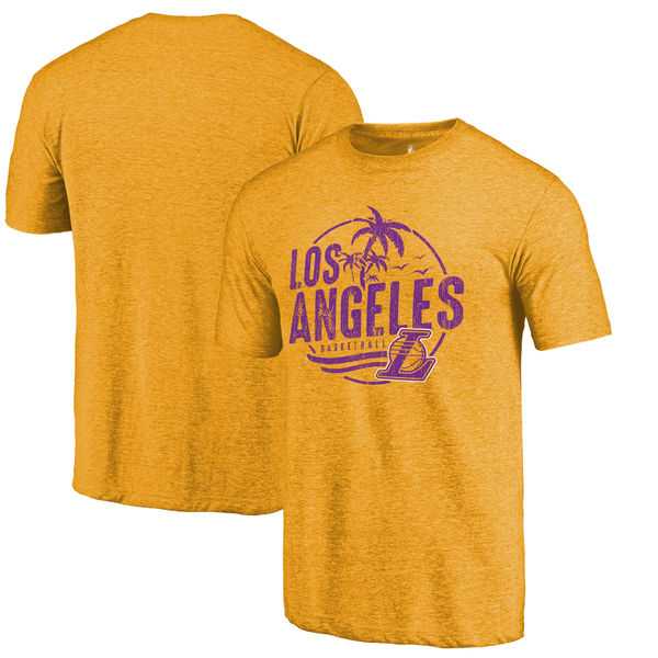 Los Angeles Lakers Gold Surf Rider Hometown Collection Fanatics Branded Tri-Blend T-Shirt,We sell and wholesale Los Angeles Lakers Gold Surf Rider Hometown Collection Fanatics Branded Tri-Blend T-Shirt on line form chian!